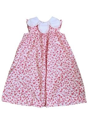 Sophie & Lucas Petal Scalloped Collar Dress